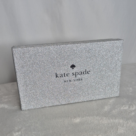 Kate Spade Glitter Large Slim Card Holder - Picture 12 of 14
